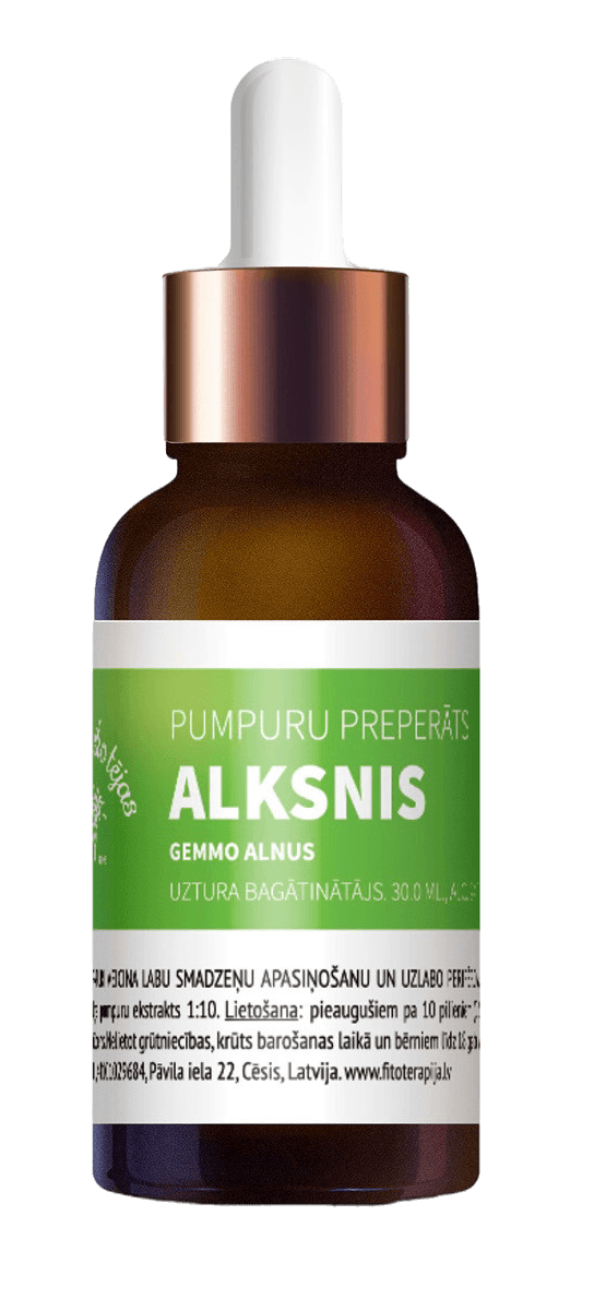 Alkšņa pumpuru ekstrakts — Dr. Tereško