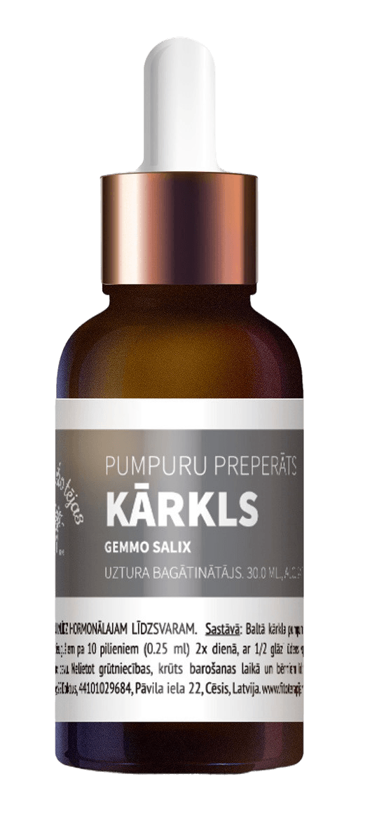 Kārkla pumpuru ekstrakts — Dr. Tereško