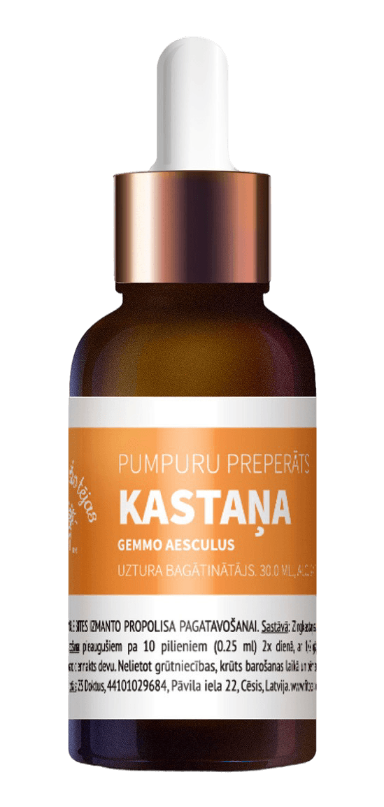 Kastaņa pumpuru ekstrakts — Dr. Tereško