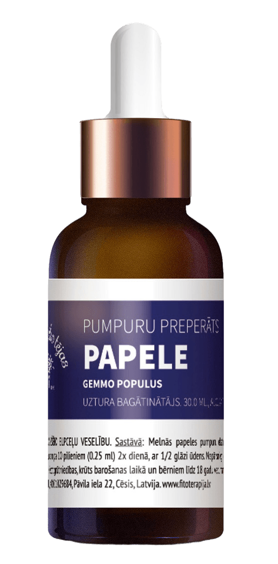 Papeles pumpuru ekstrakts — Dr. Tereško