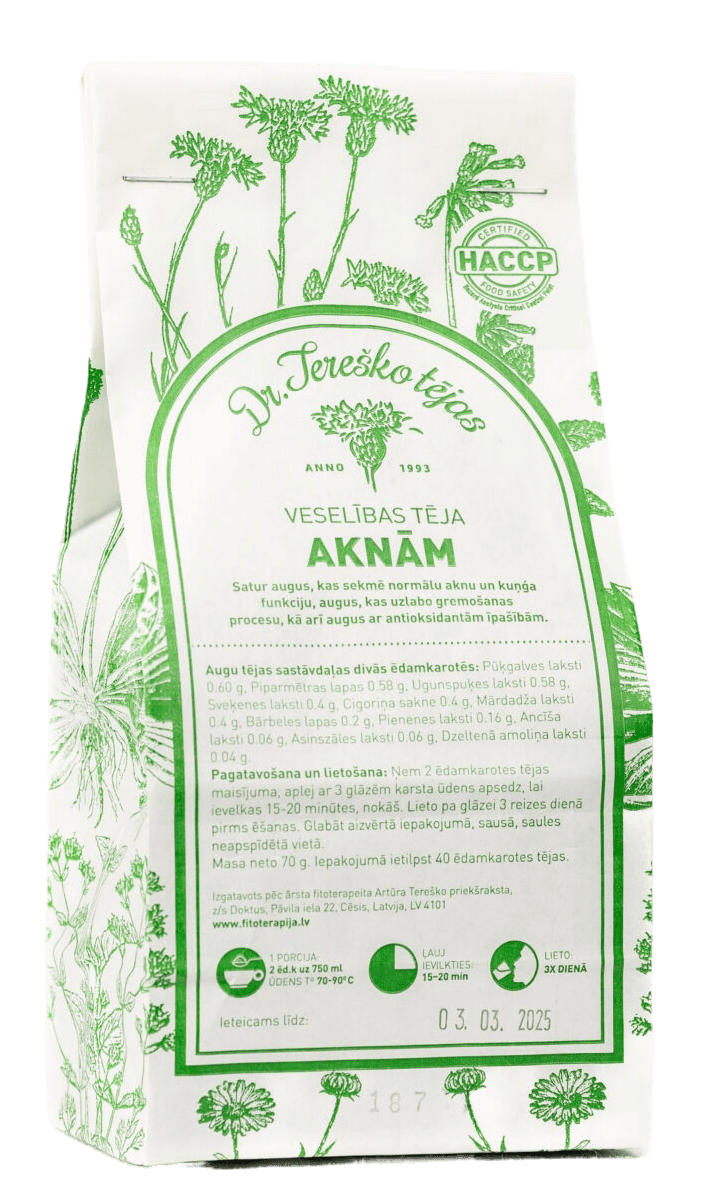 Veselības tēja Aknām — Dr. Tereško