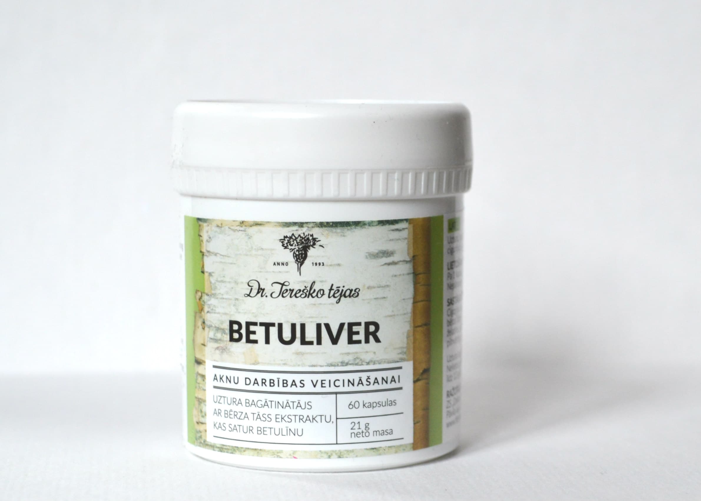 Betuliver – food supplement to enhance liver function
