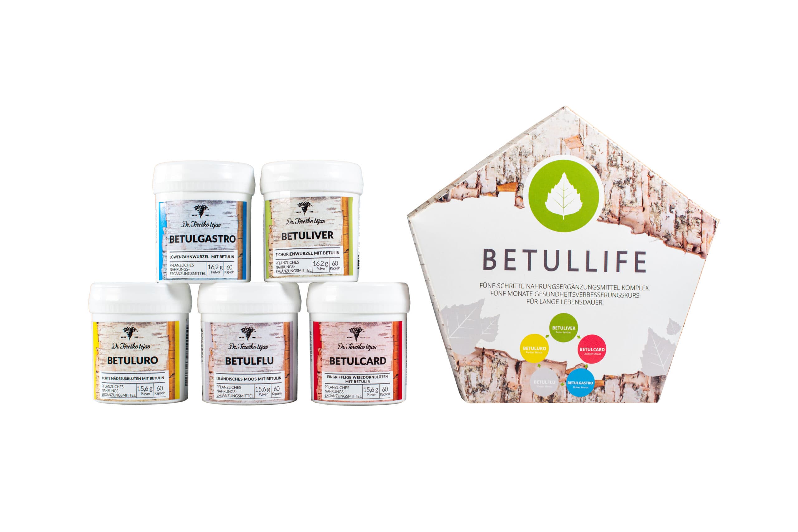 “BETULLIFE”: betulīns veselībai un ilgmūžībai 5 soļu sistēmā