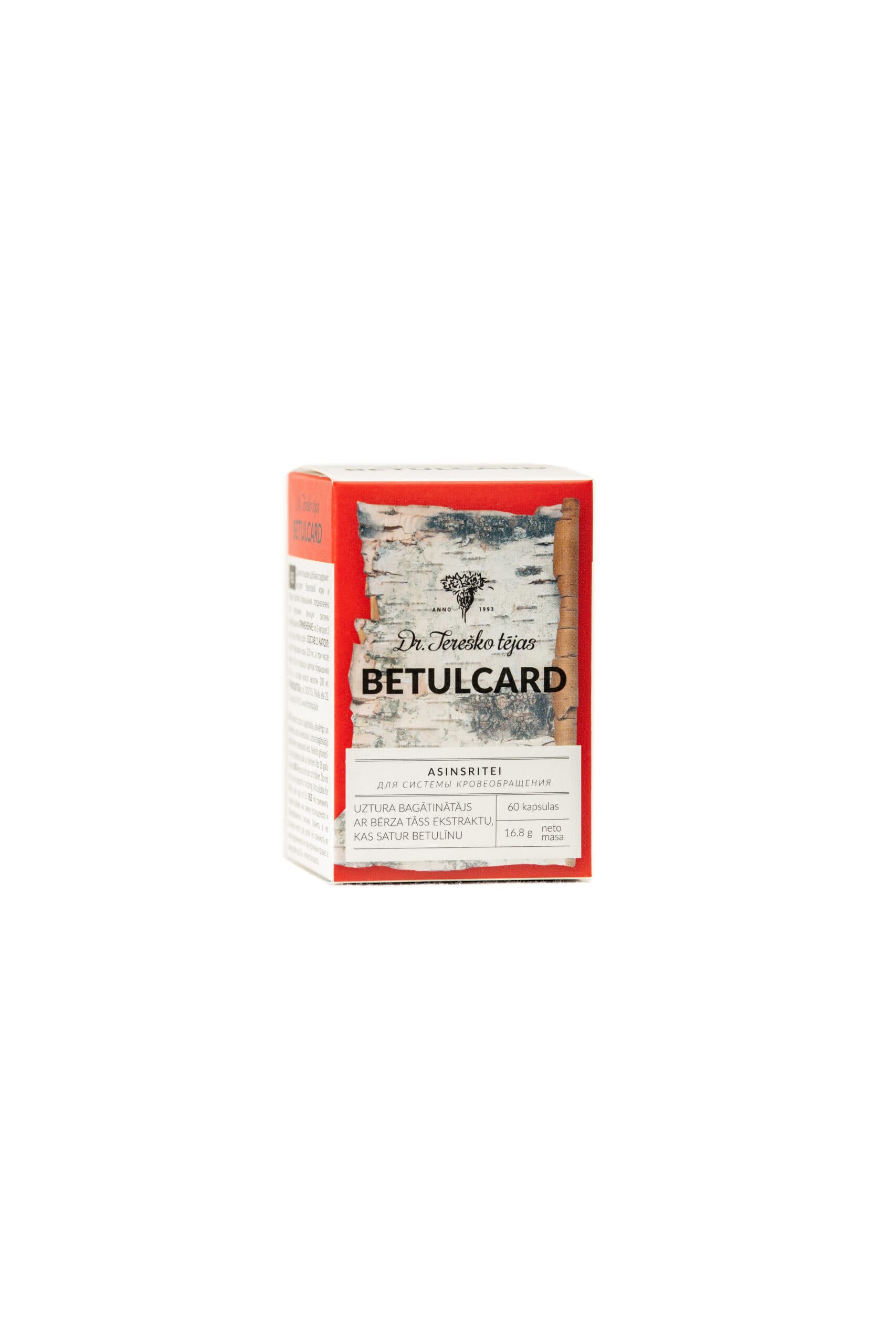 Uztura bagātinātājs “BETULCARD”